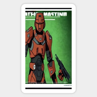 spartan red team Sticker